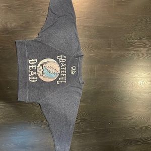 Chaser Grateful Dead cropped sweatshirt